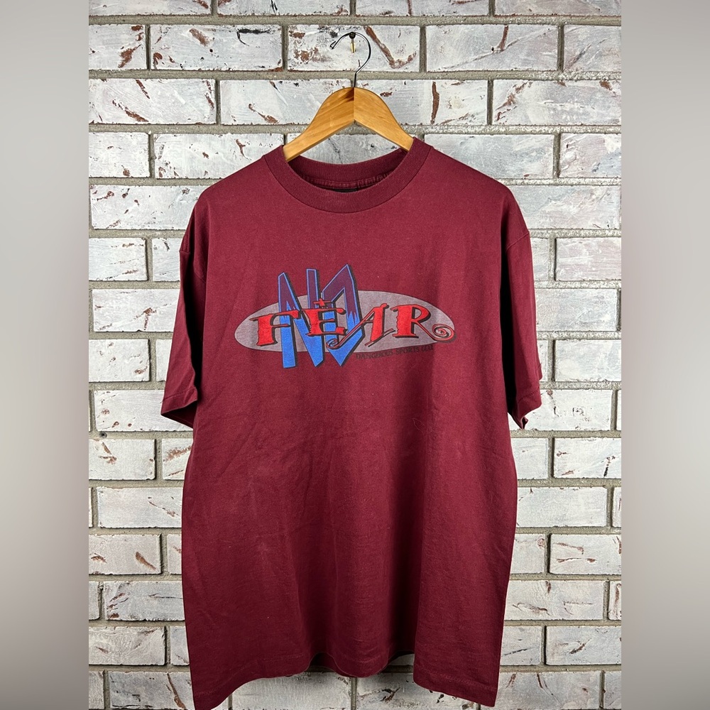 No Fear | Red Y2K Tee